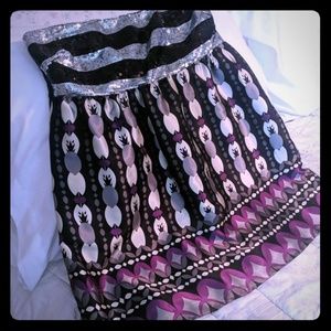 Gorgeous sequin tube top/tunic
